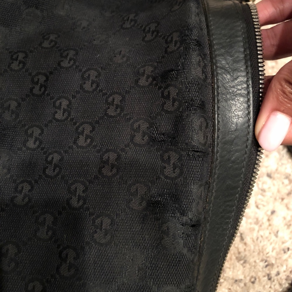 COPY - Gucci Pelham Web Hobo Studded GG Canvas Bag - Picture 5 of 8